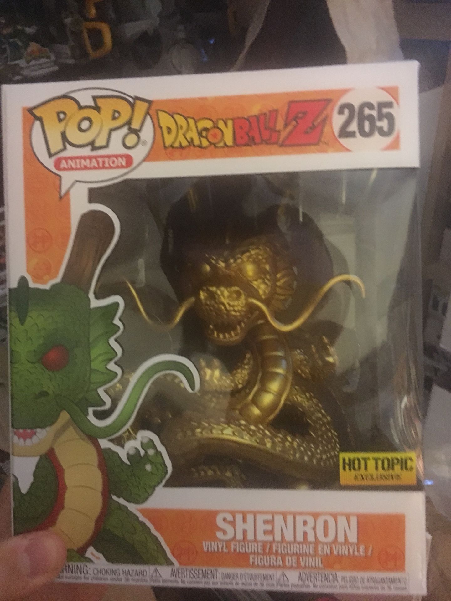 Golden Shenron Funko Pop dragon ball z