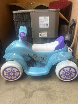 Elsa Bike With Charger 