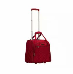 Red Melrose Wheeled Under seat Carry-On