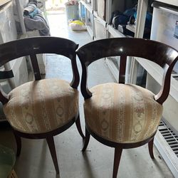 2 Antique Austrian Chairs 