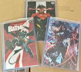 SDCC 2026 DC Absolute Trinity Batman Superman Wonder Woman #1 Foil Cover Variant