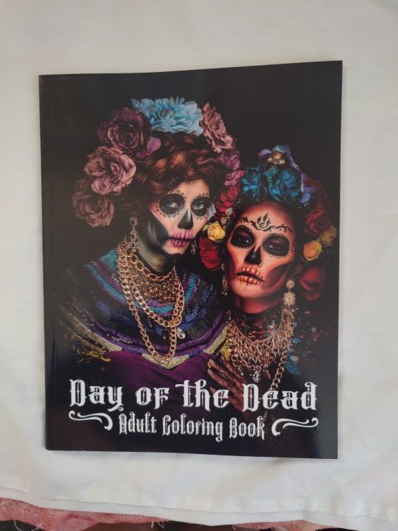 Day Of The Dead Coloring Book