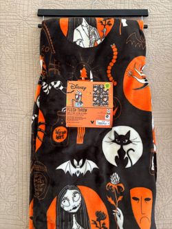 Nightmare Before Christmas Halloween blanket