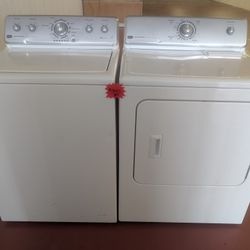 Maytag Commercial Technology Washer And Dryer Set 
