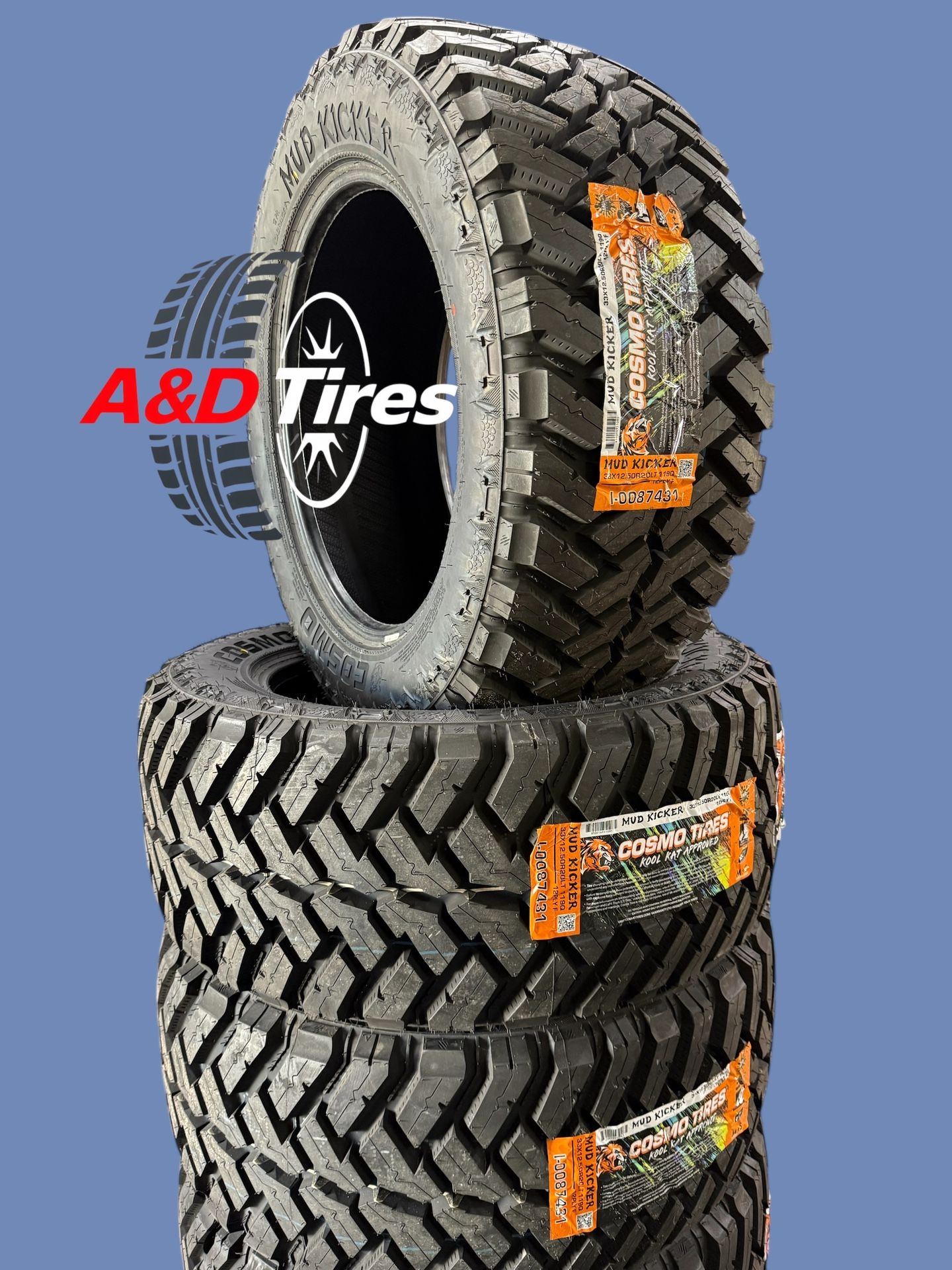 33x12.50/R20 Cosmo Mud Kicker