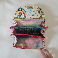 Wonder Woman Wallet Wristlet Clutch Necessary Clutch Wallet NCW