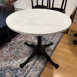 Round Dining Table- Real Marble- POTTERY BARN