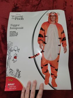Tigger Halloween Costume Adult OSFM