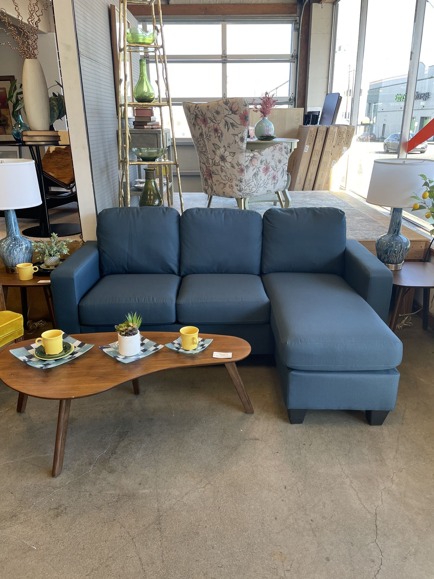 Brand New Small Sectional with Reversible Chaise