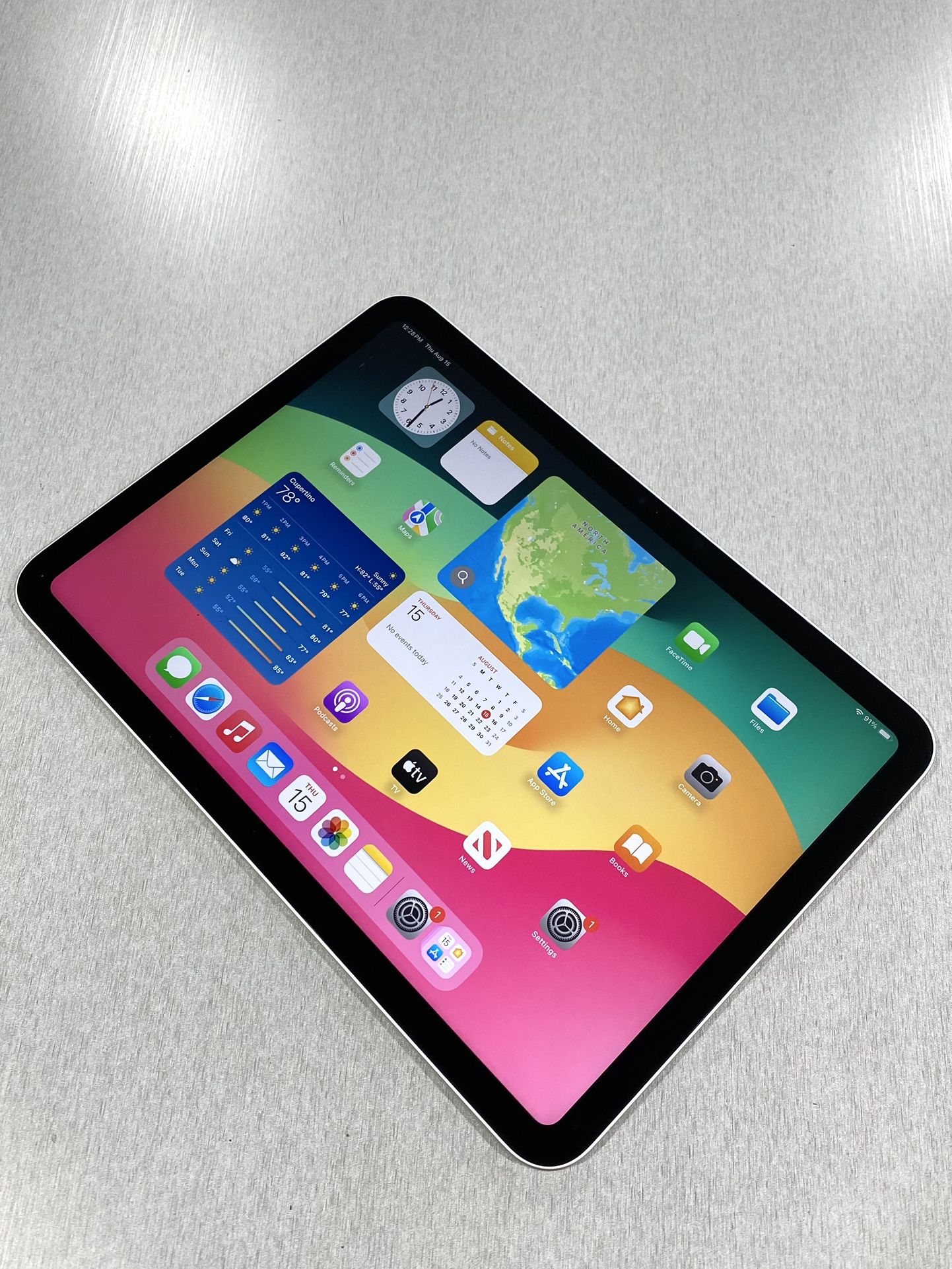 iPad 10th Generation Wifi 256GB Silver