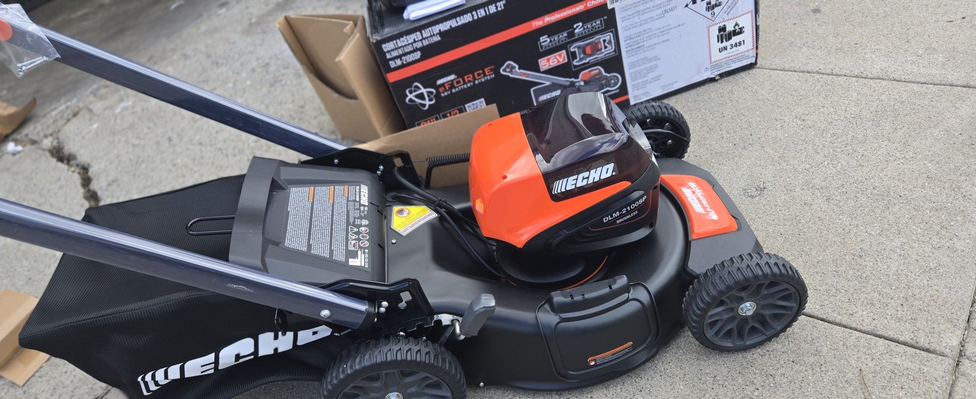 Mower Tool Harbor Freight Cordless Lawn Mower ECHO56 Volt 21