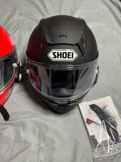Shoei X-15 Matte Black XL + Cardo Gen 2 + 3 Visors | Like New