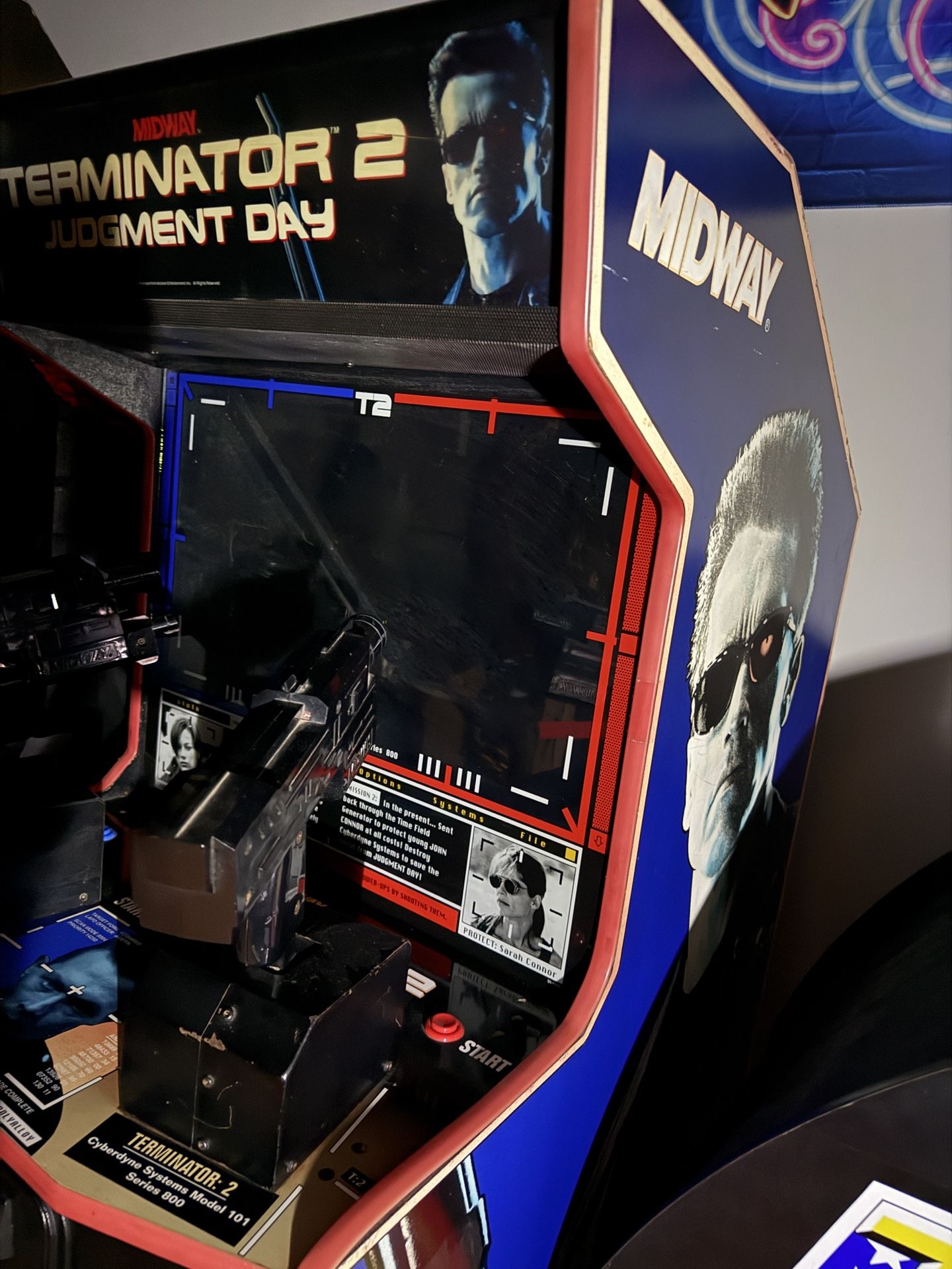 Original Terminator 2 Arcade Game