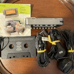 DELPHI ROADY2 XM SIRIUS SATELLITE RADIO RECEIVER AUDIO SA10085-11P1 w All Cords #delphi #roady2 #xm #sirius # satelliteradio  