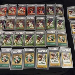 lot of (31) 2019-2022 All CCG 10 Gem Mint Arch Manning Promo Cards..