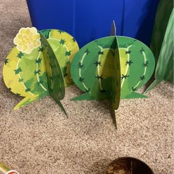 Cactus Table Centerpiece Decoration