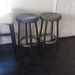 2 Brand new and very unique bar stools