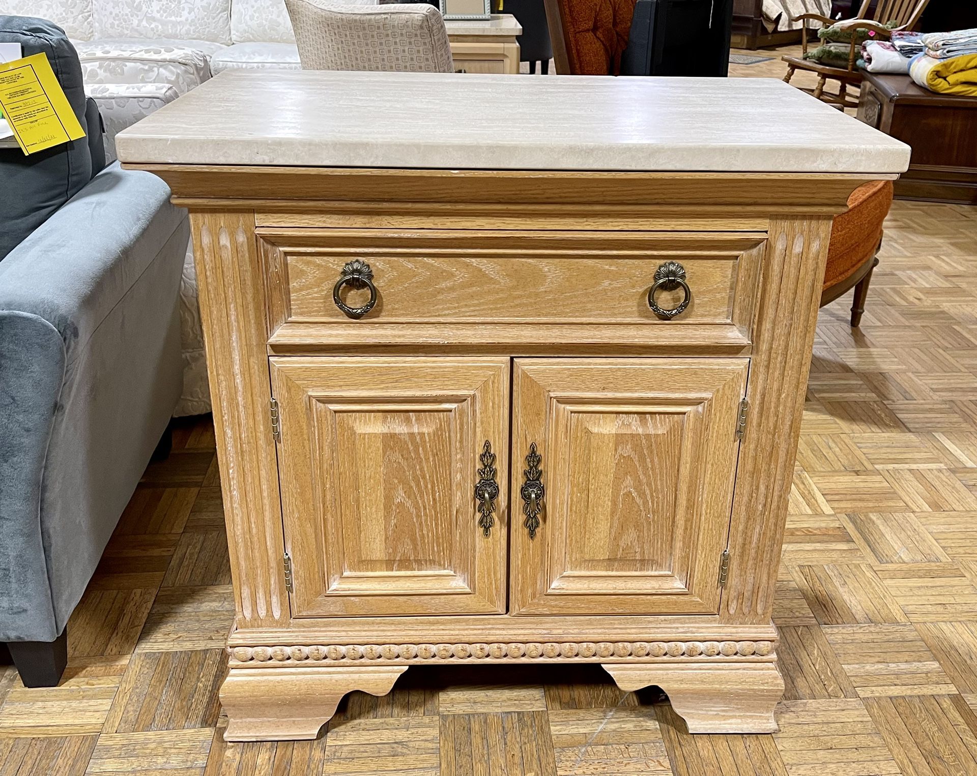 Marble Top End/Side Entryway Table
