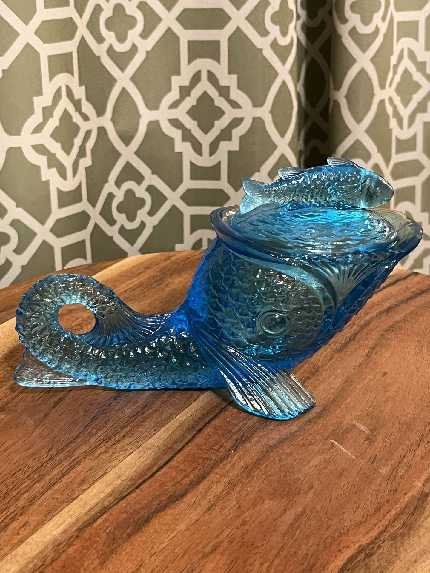 John E. Kemple 1950’s Glass Candy Dish