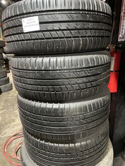 Set Of 4 Matching Tires All Season Milestar Weatherguard 225/45R17