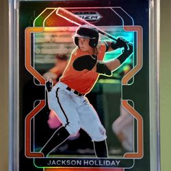 2022 Panini Draft Picks Jackson Holliday card#PDP-1 black Variation 