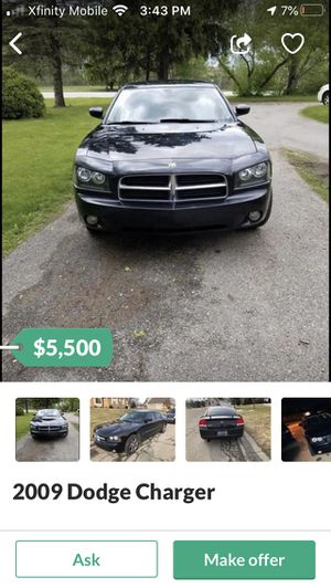 Photo Dodge Charger AWD 2009 perfect condition plus good exhaust kit and k and n intake and red calibers good brake kit