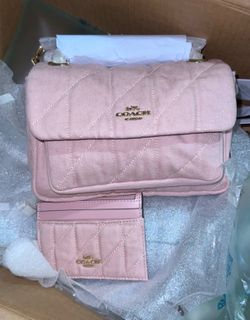 Coach Pink Denim