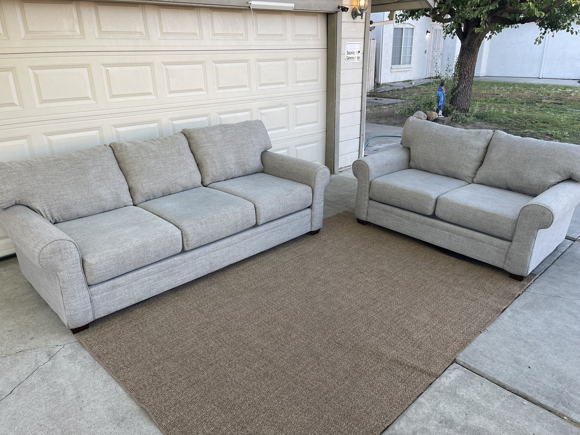 Grey Ashley Furniture Sofa Set