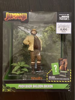 Jumanji: The Next Level Movie Maniacs Professor Sheldon Oberon 6" Limited Edition Figure