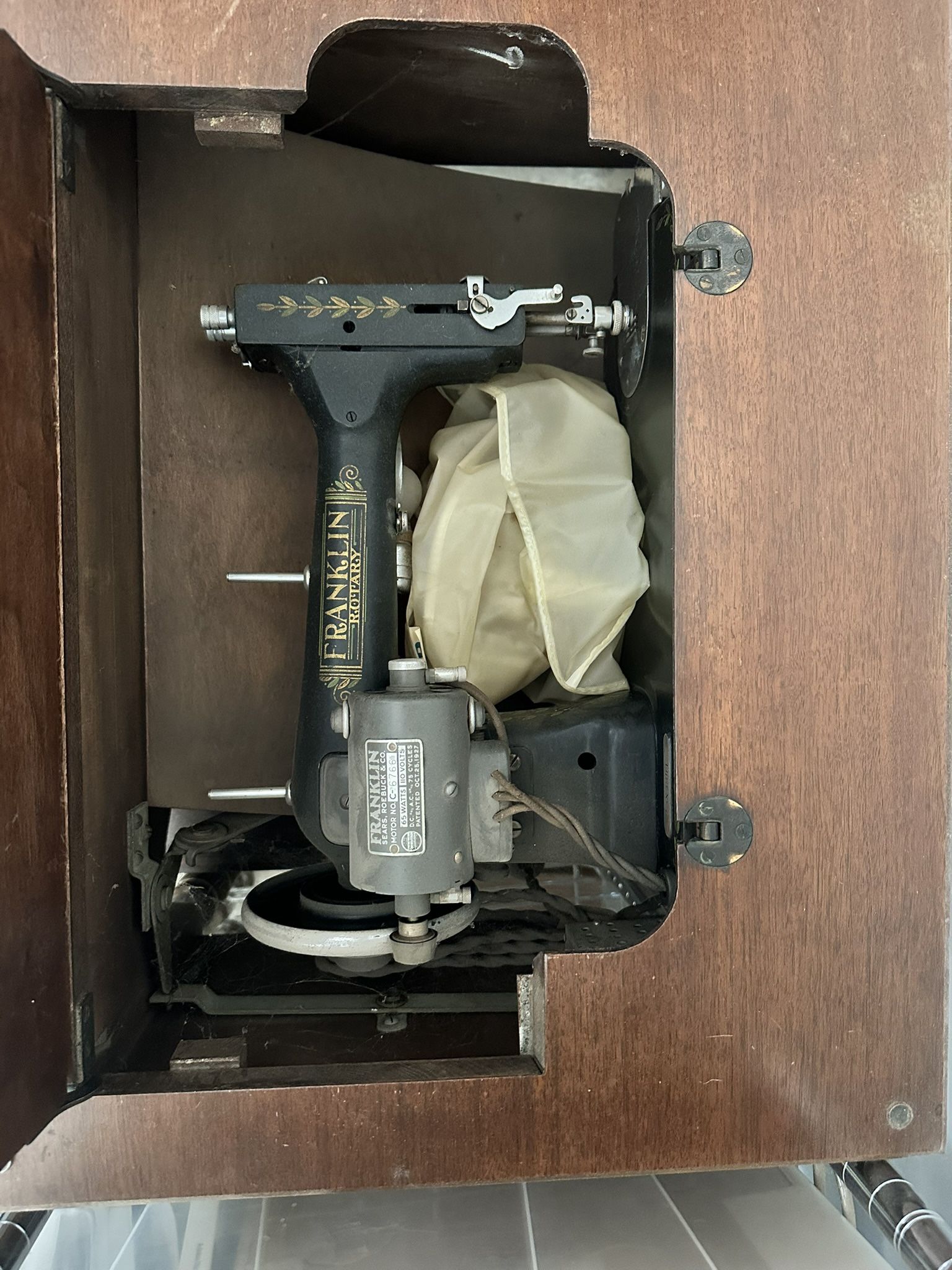 FRANKLIN ROLLARAY Sewing Machine 1930