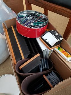 Box full of office / school supplies!