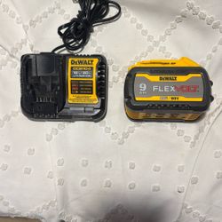 Dewalt  Battery And Charger 