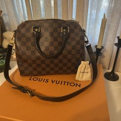 Louis Vuitton Damier Ebene Speedy B25