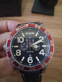 Used Nixon 51-30 Chrono Leather Watch