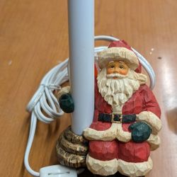 Vintage Santa Light 