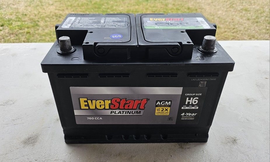 Car Battery Size H6 or 48 AGM