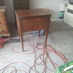 Vintage Cabinet Elna Sewing Machine