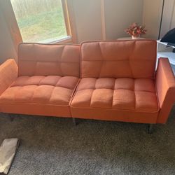 Orange Futon