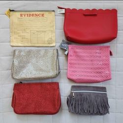 6 Makeup/Accessory Bags
