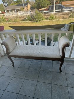 Vintage French Victorian Teakwood
