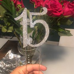Número 15 Para Pastel