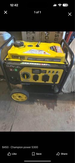 Champion power 5300