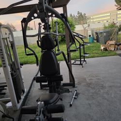 INSPIRE M3 Fitness Multi Total Home Gym Heavy Duty Workout  Weight Machine 