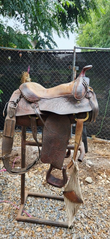 William N Porter ALM Vintage Saddle 