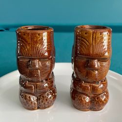 Vintage Tiki Shot Glasses