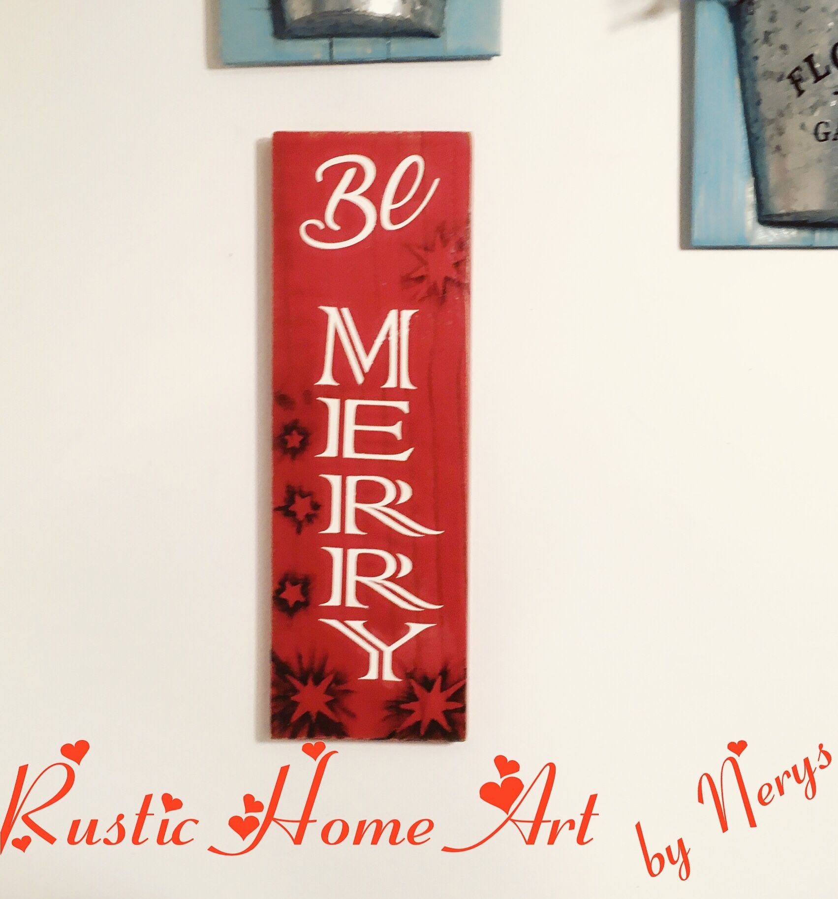 Be Merry ❤️ 16.5” x 5.5”