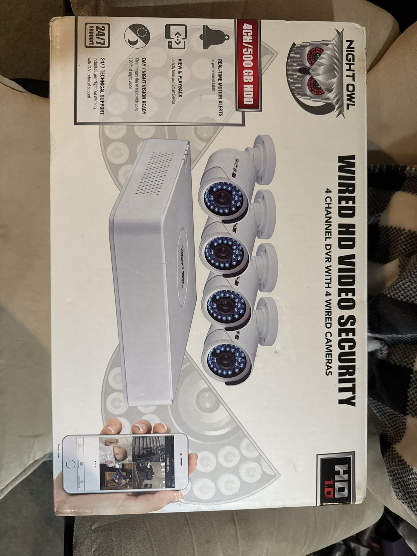 Wired HD video security