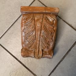 2 Wood Sconces