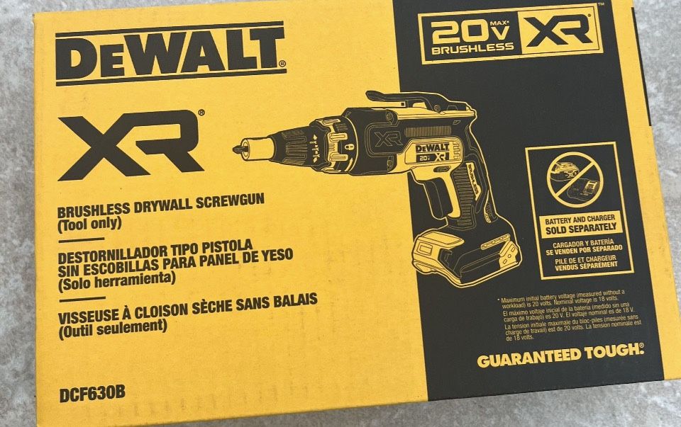 🆕NEW MODEL❗️DEWALT XR 20V MAX Lithium-Ion Cordless Brushless Screw Gun (Tool Only)