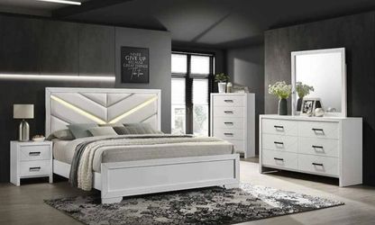 5 PC QUEEN BED SET